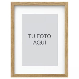 Cuadro Personalizado Marco Roble