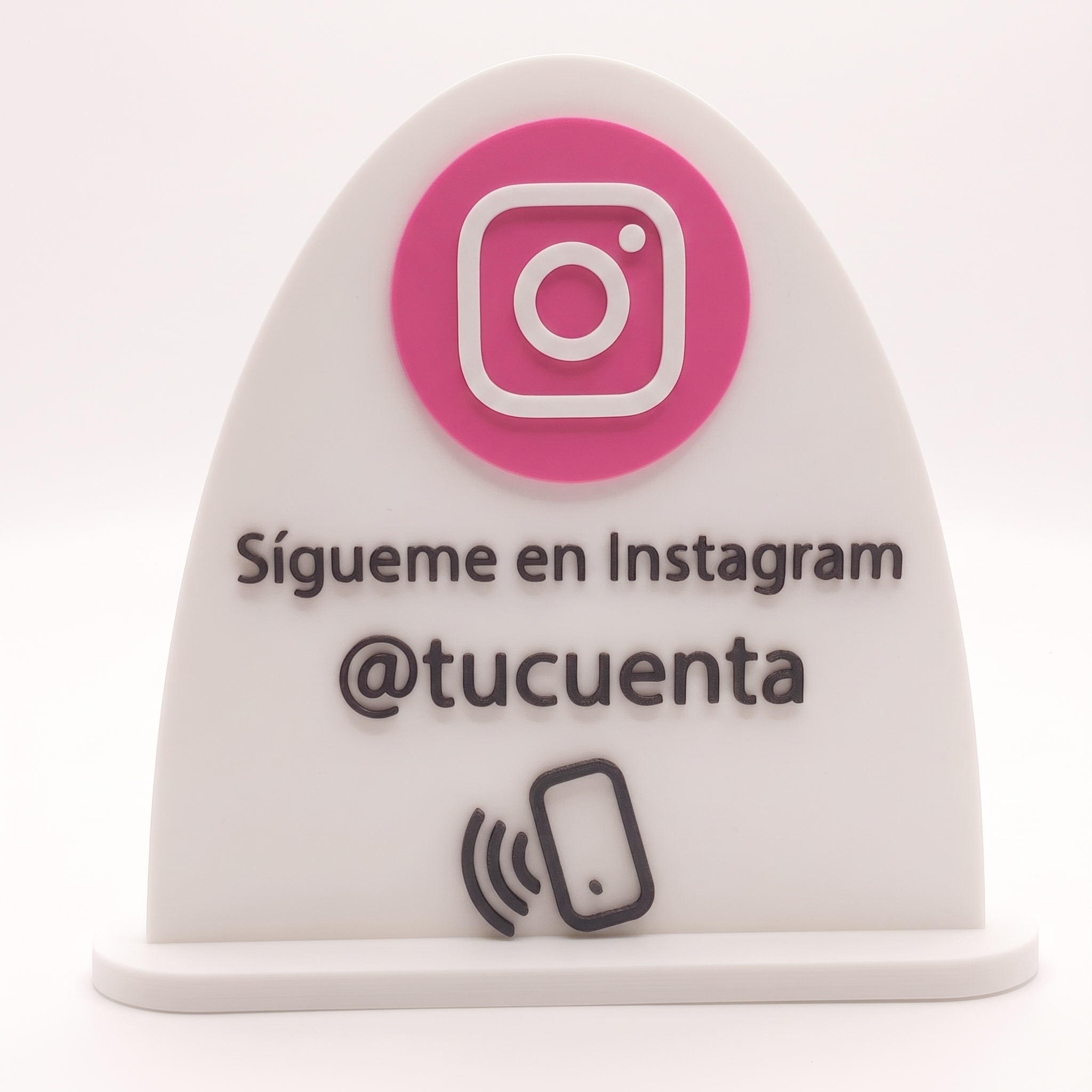 Nueva Placa Expositor NFC para Seguidores de Instagram - Imagen 3